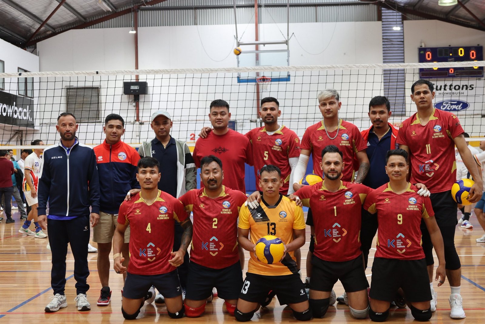 DCA men's Volleyball Team